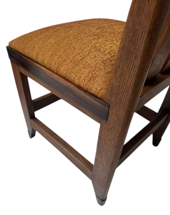 Four Art Deco Modernist Dining Room Chairs by Hendrik Wouda for Pander, 1924